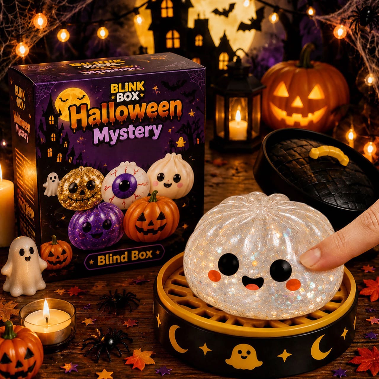 Cute Halloween Maltose Squeeze Toy