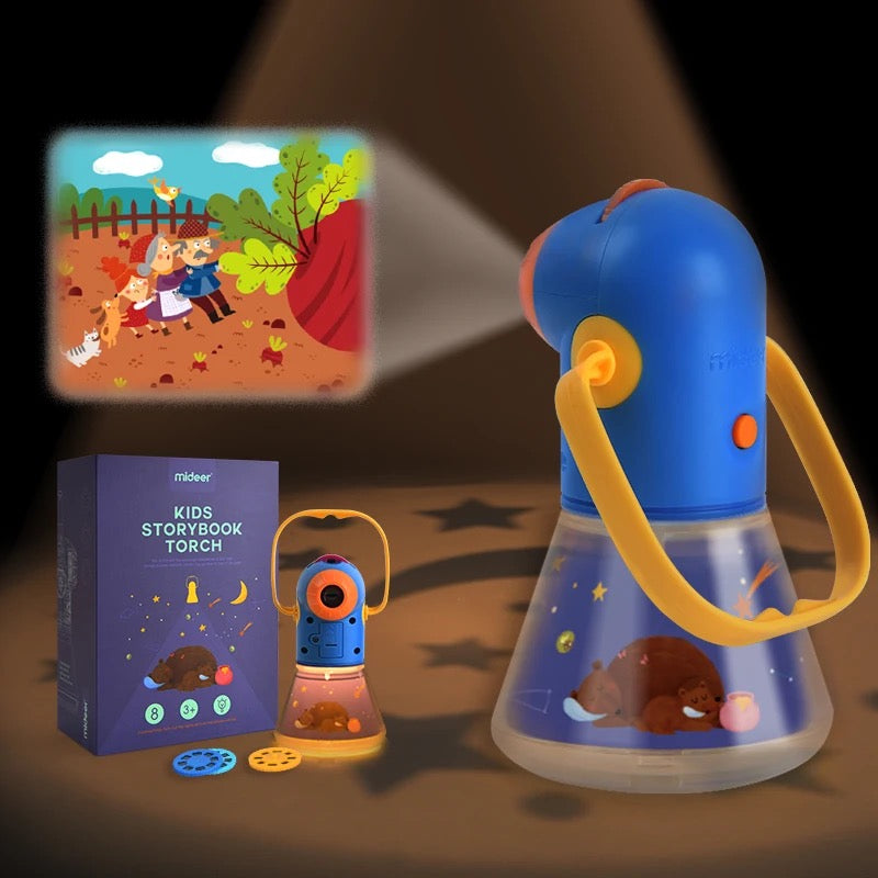 kids Story Book Flashlight Projector