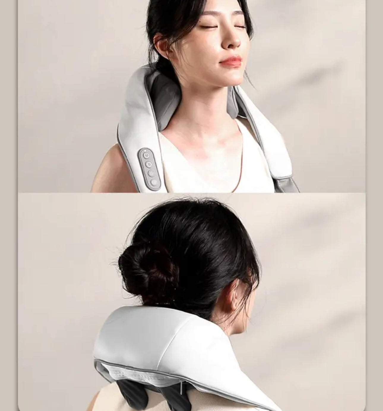 Wireless Electric Heating Neck And Shoulder Massager
