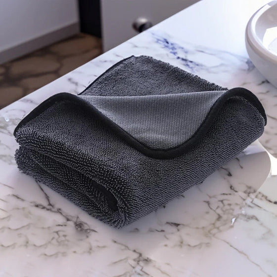 Ultra-Absorbent Microfiber Cleaning Towel