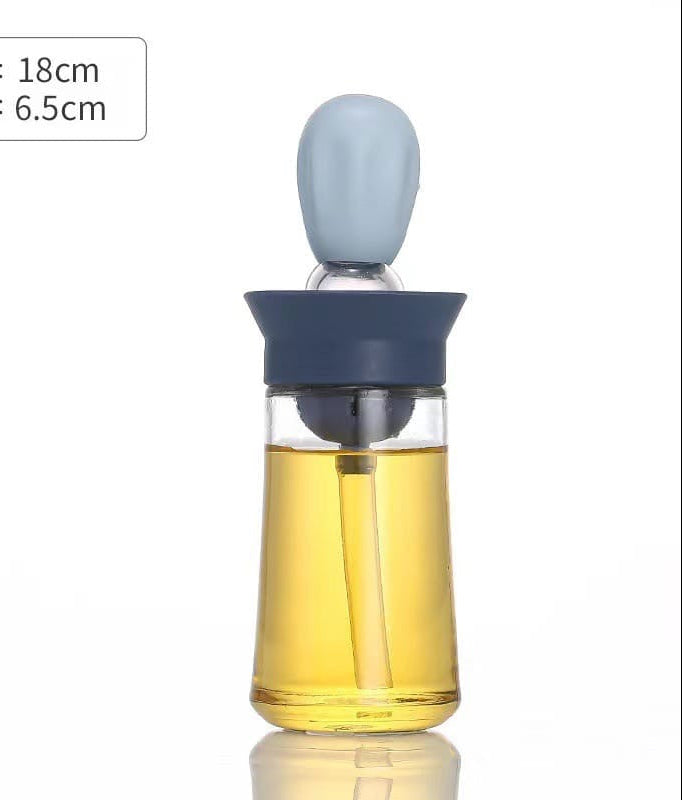 2 in 1 Oil Spray Bottle Glass