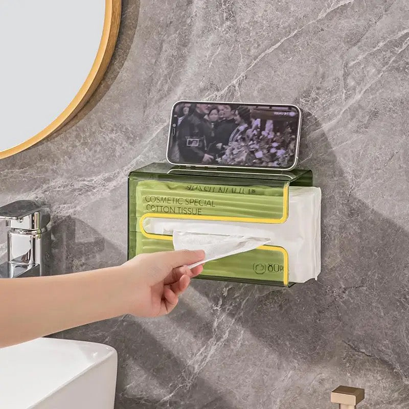 علبة مناديل ورقية بدون ثقب