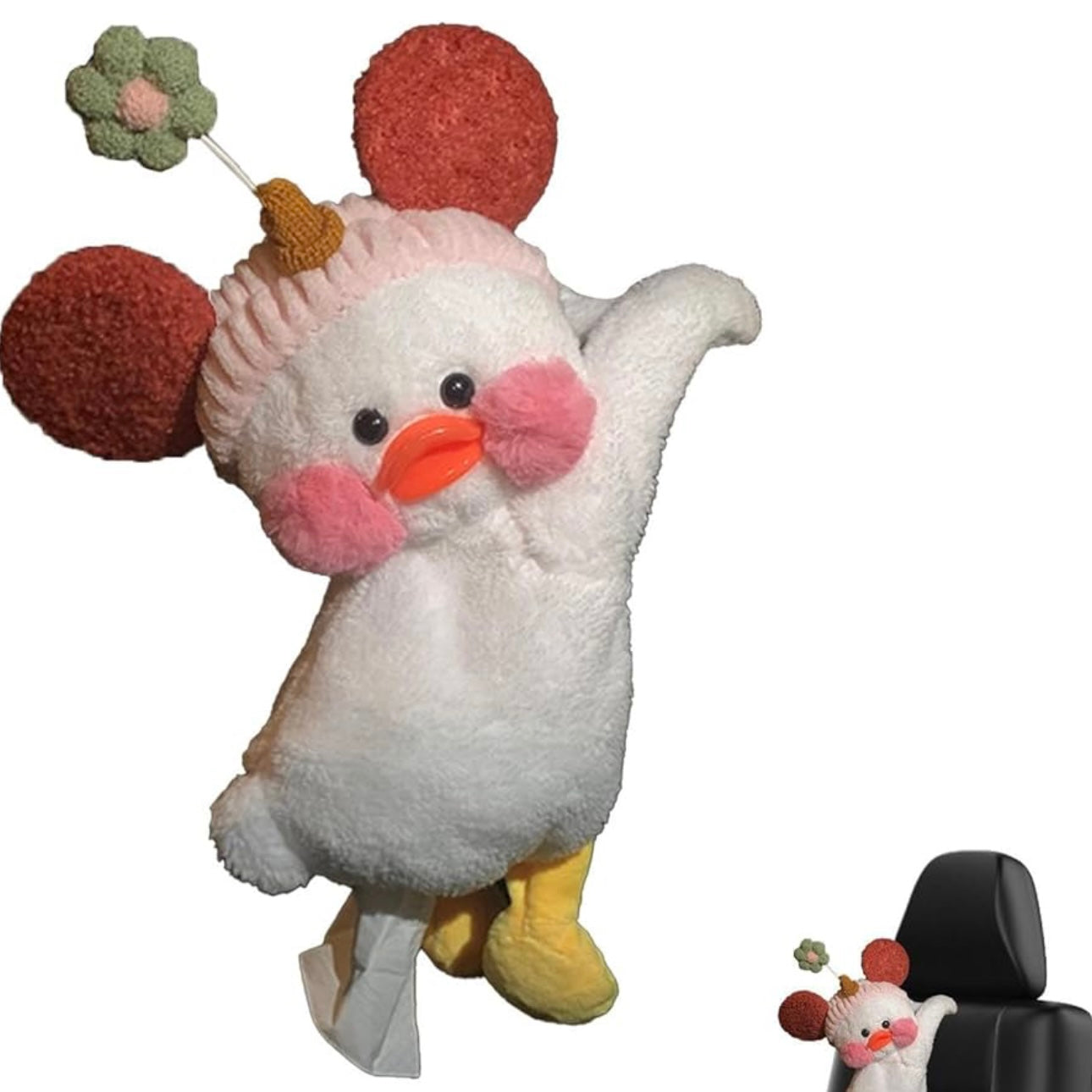 Cartoon Car Tissue Box