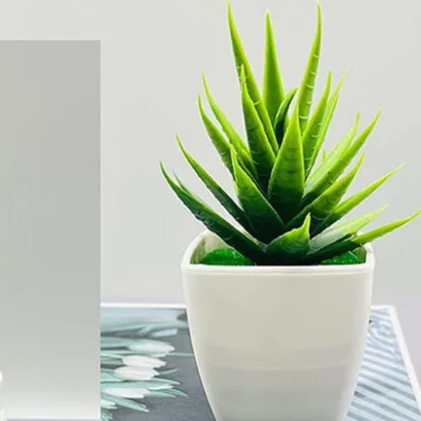 Mini Fake Potted Plant