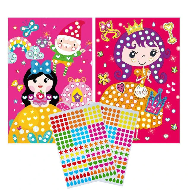 Children Dot Coloring Book