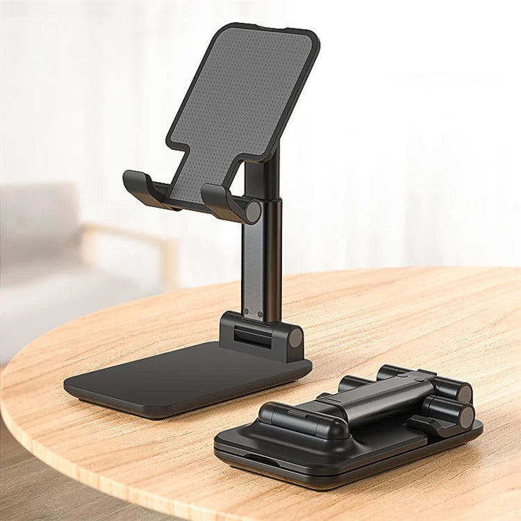 Foldable desktop cell phone stand holder