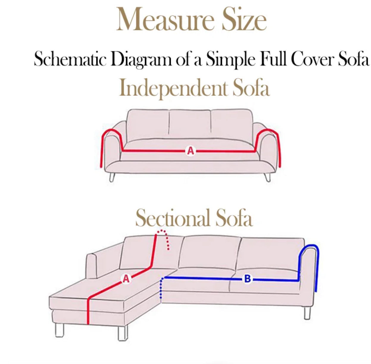 Cozy Double-Sided Sofa Cover