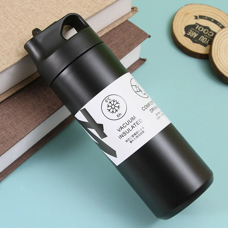 stainless steel thermos bottle