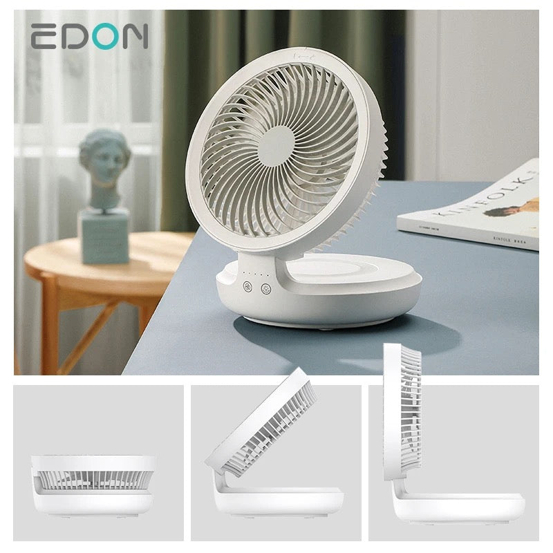 Wireless Folding Electric Table Fan