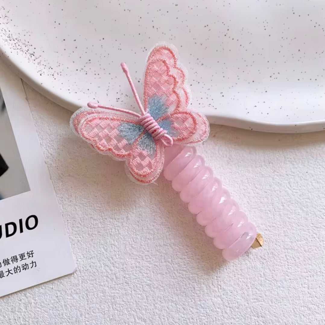 Butterfly Telephone Wire Hair Bands