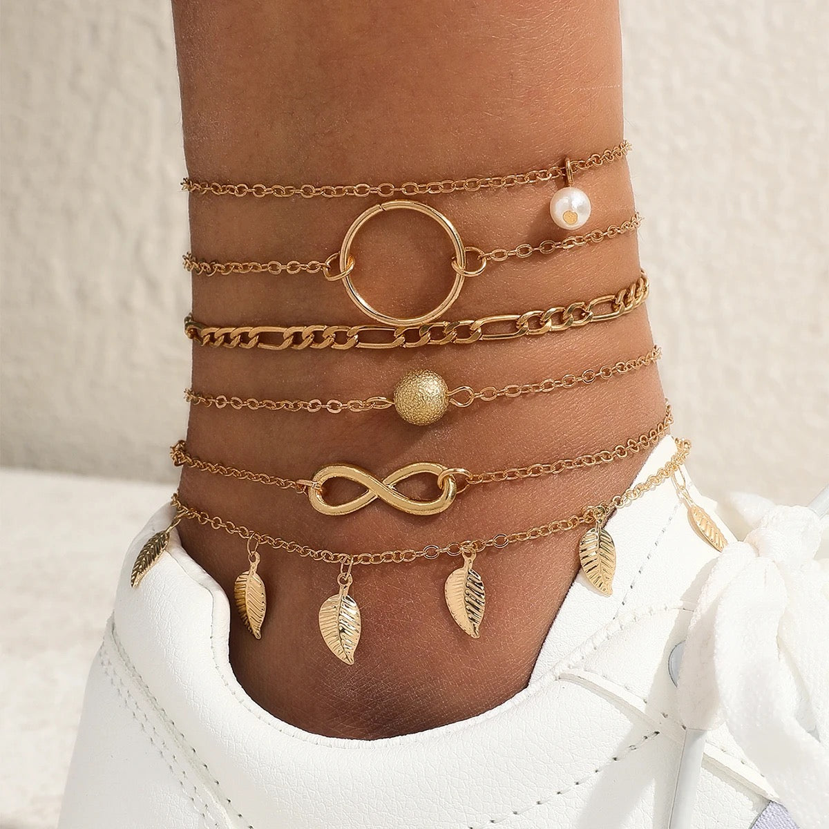 Fashionable Anklet set