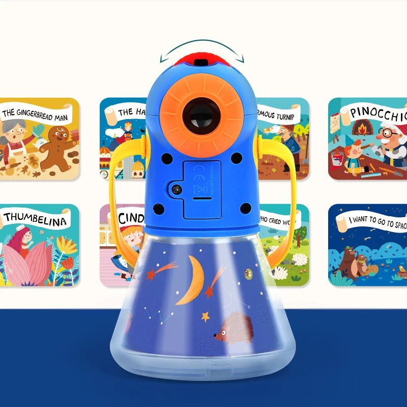 kids Story Book Flashlight Projector