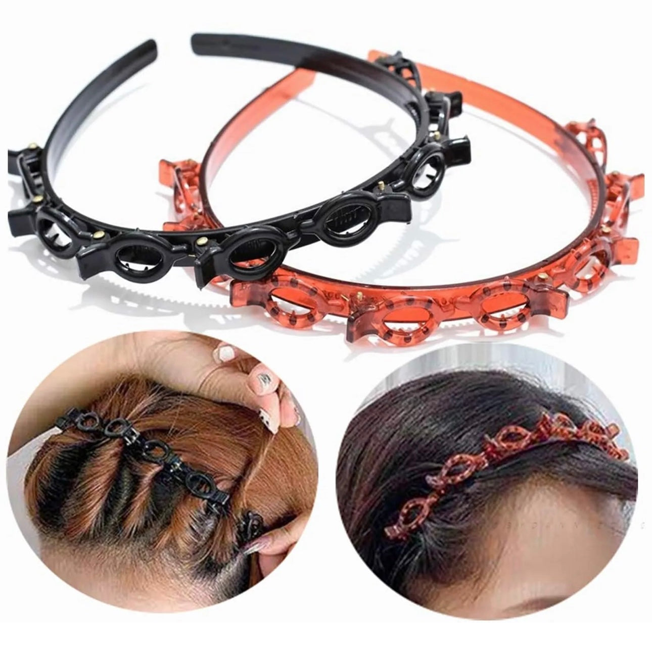 Double Layer Bangs Headband