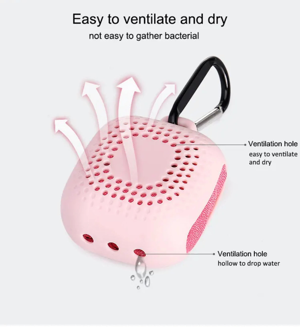 Quick Dry Microfiber Gym Towel with Small Holder