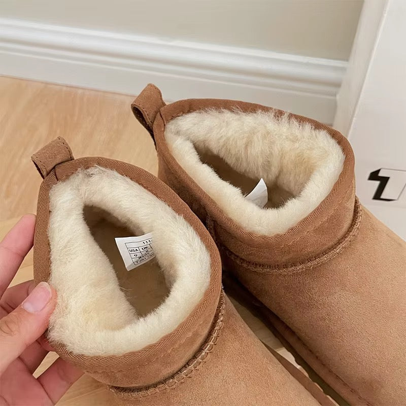 Cozy Faux Fur Ankle Boots