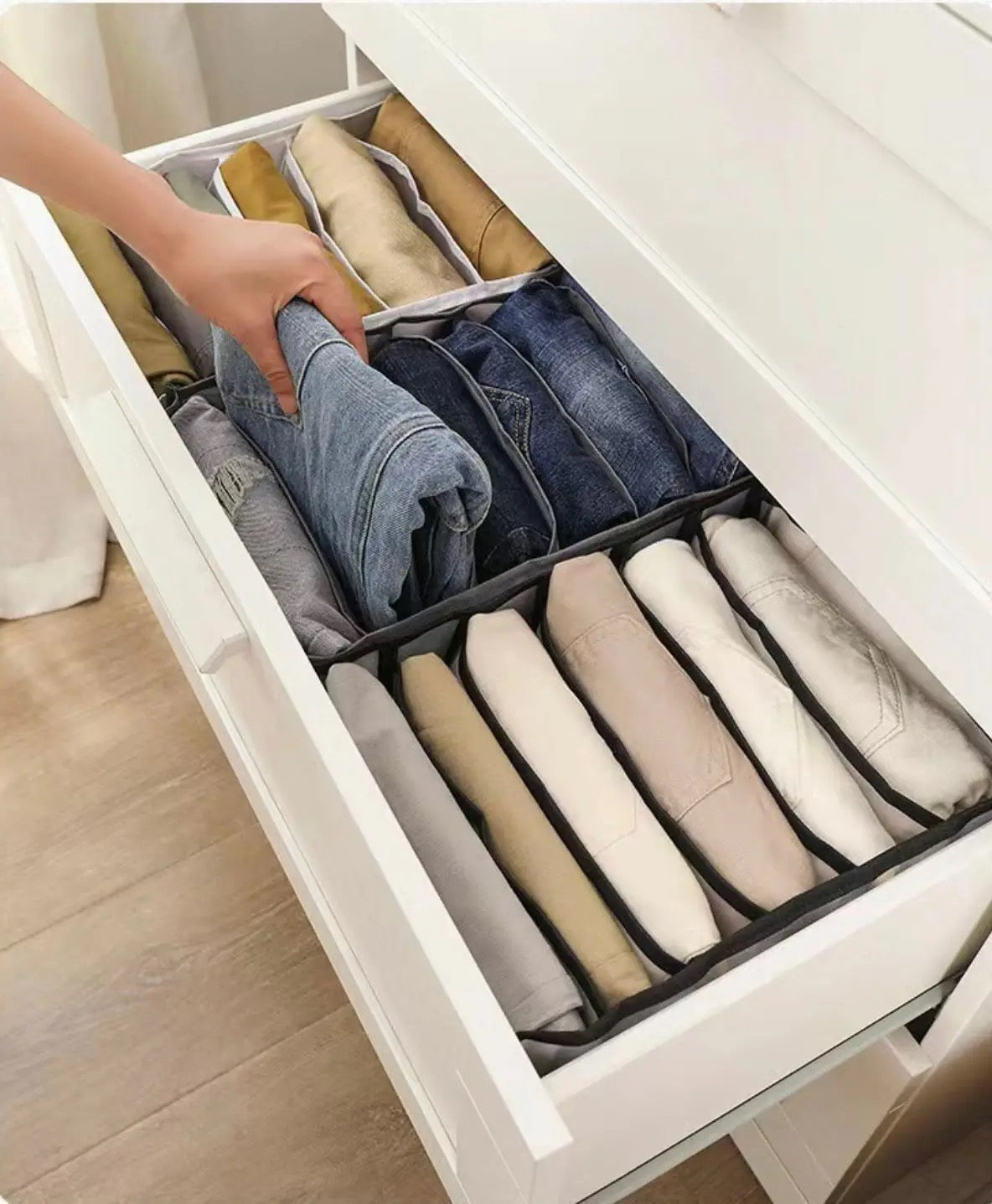 Foldable Wardrobe Organizer