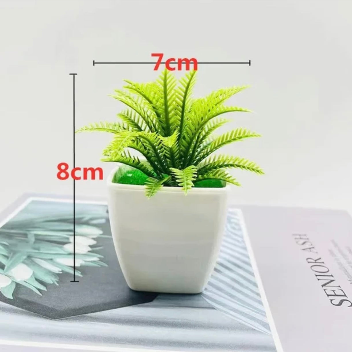 Mini Fake Potted Plant