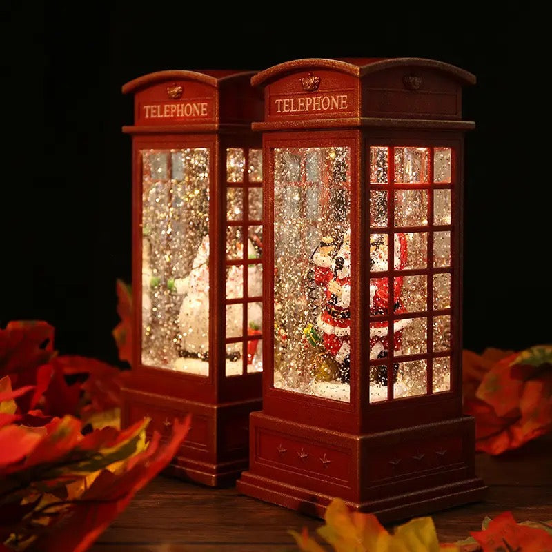Christmas Telephone Booth
