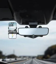 Car Rearview Mirror Phone Holder
