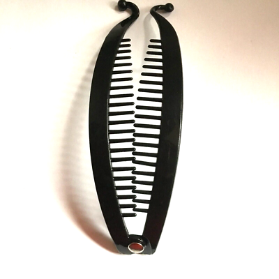 Vintage Banana Hair Clip – Classic Tortoiseshell Brown