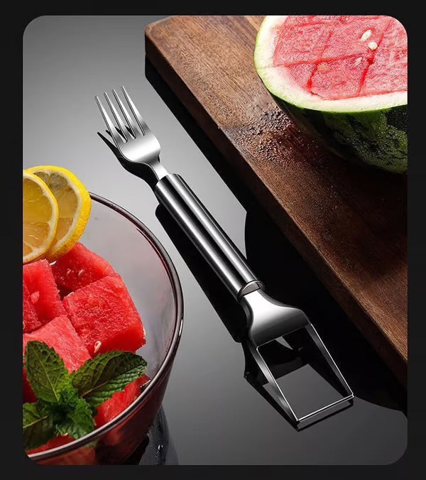✨ 2-in-1 Fruit Cutter & Fork – For Quick and Easy Fruit Serving! 🍉