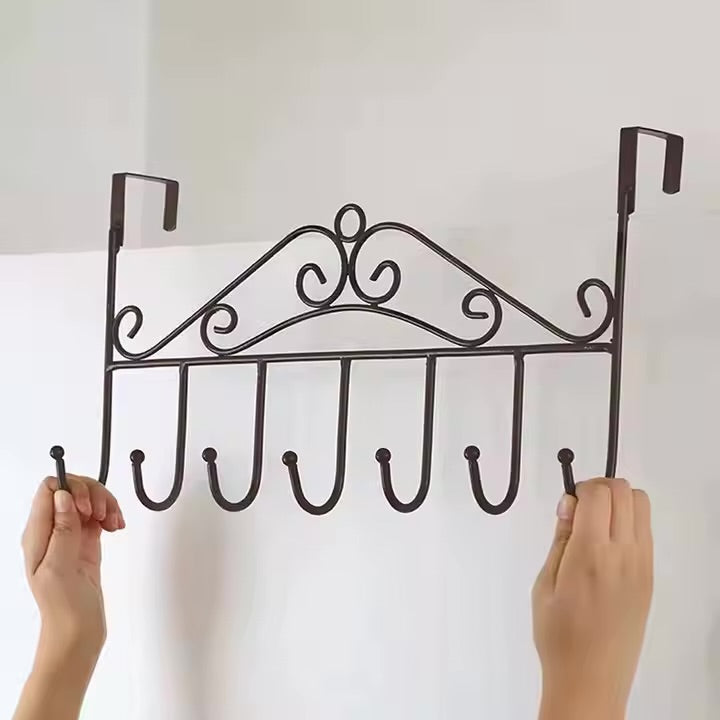 Door Hooks Towel Holder for Bathroom Kitchen Bedroom Hanging Rack