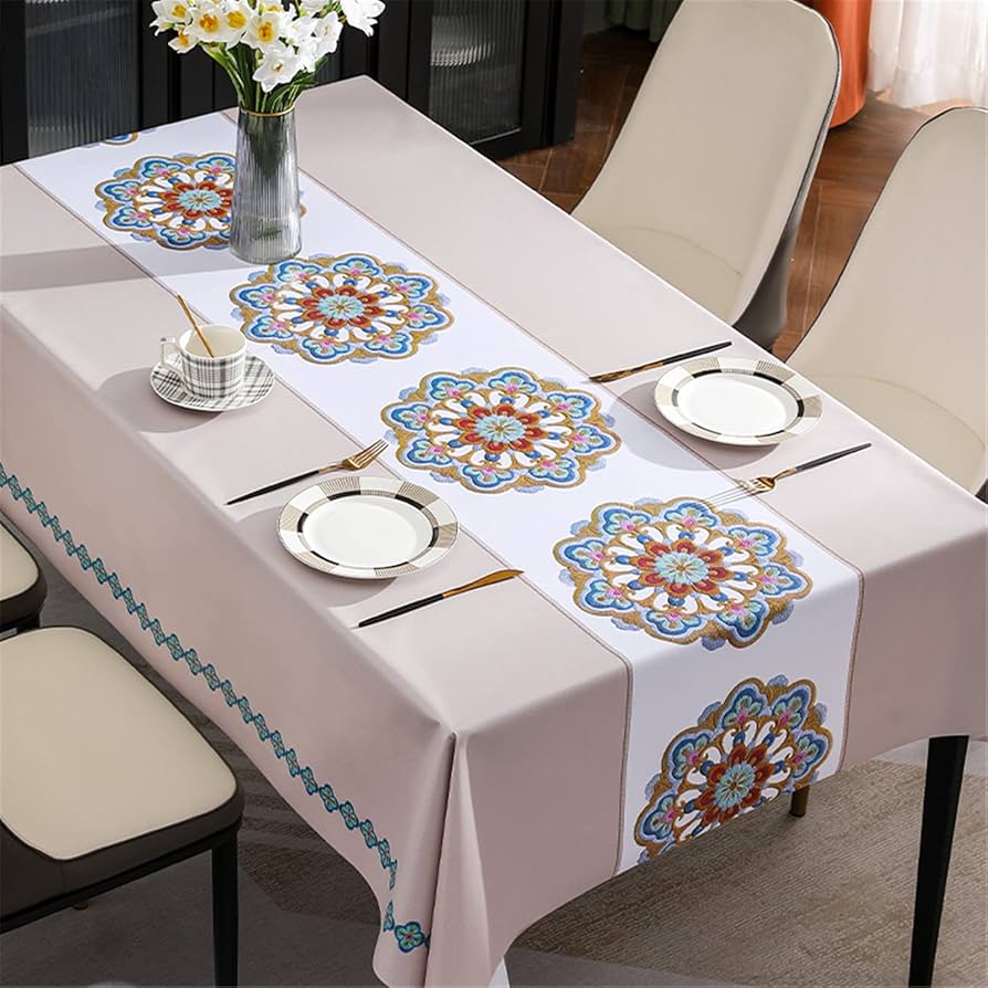 Waterproof Oil Resistant Tablecloths