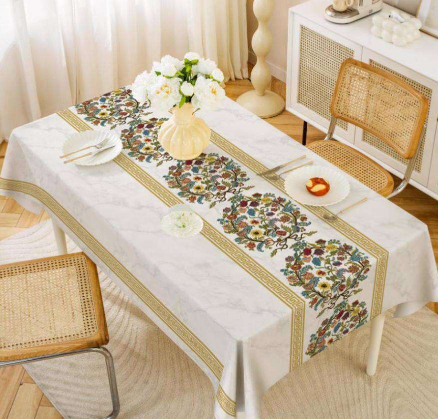 Waterproof Oil Resistant Tablecloths