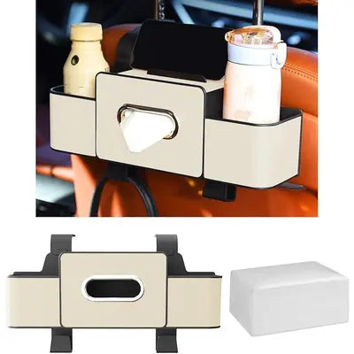 Multifunctional Car Seat Back Storage Organizer