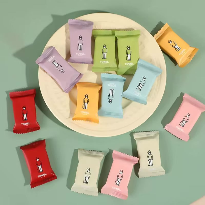 Travel Towel – Nonwoven Viscose, Disposable & Eco-Friendly