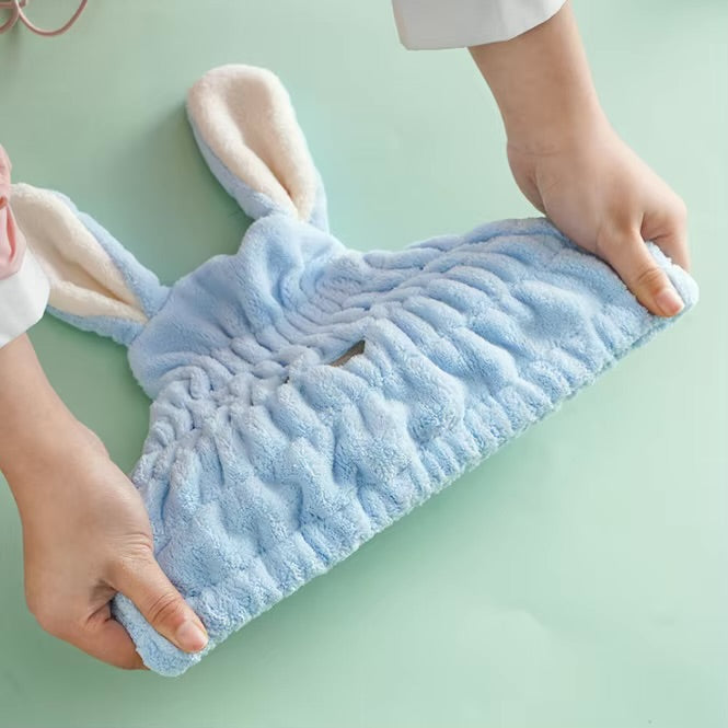 Drying Hat Hair Wiping Headband Twist Hair Turban