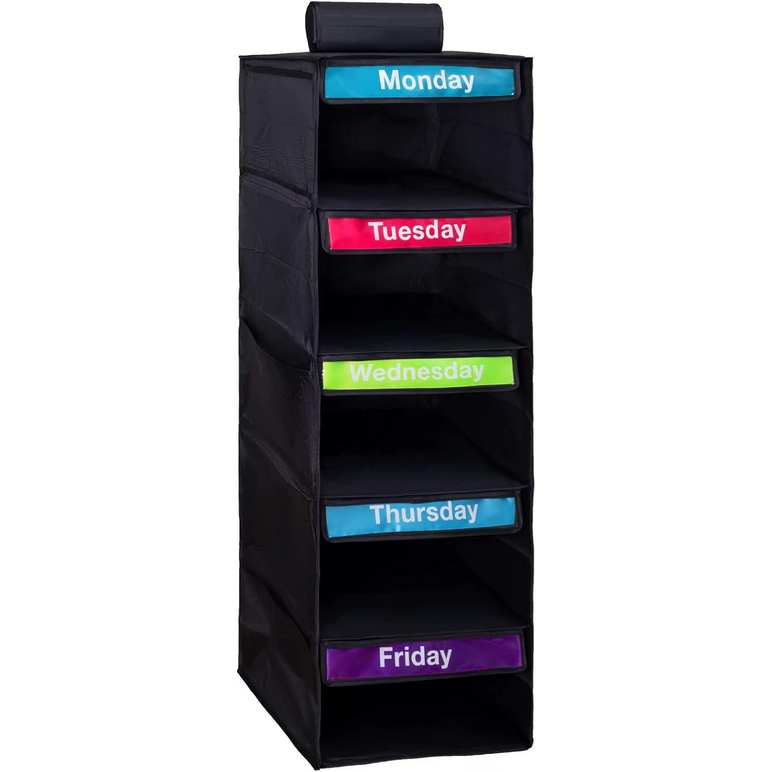 Custom Multi-Drawer Clothes Organizer — Weekly Label Storage Hanging Bag