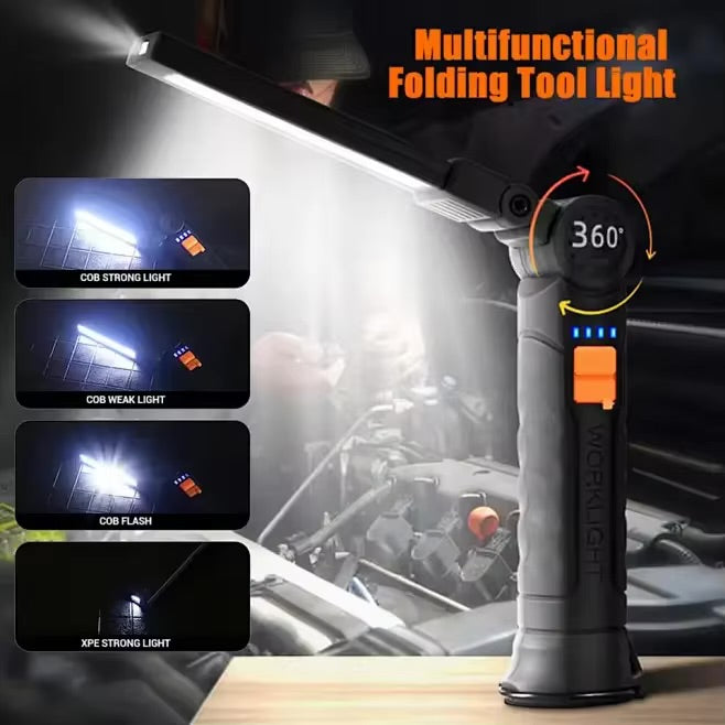 USB Rechargeable COB LED Work Light