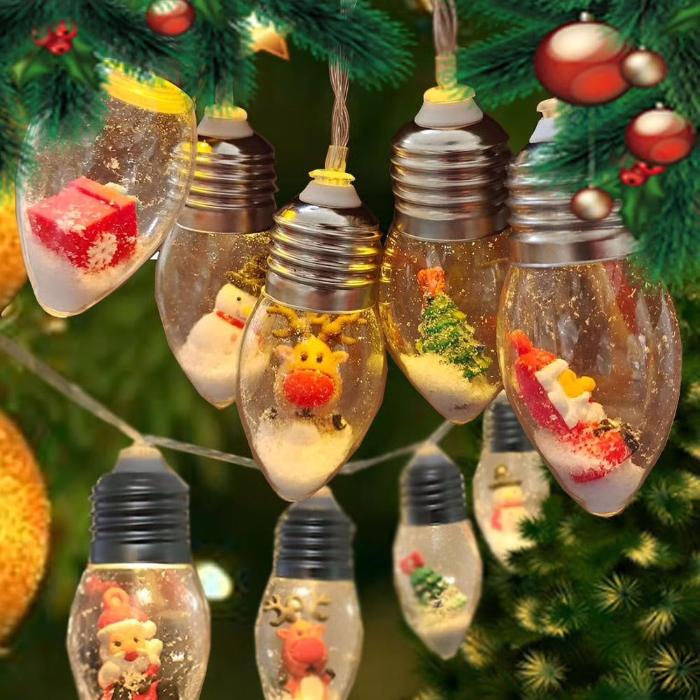 أضواء زينة عيد الميلاد 🎅🎄