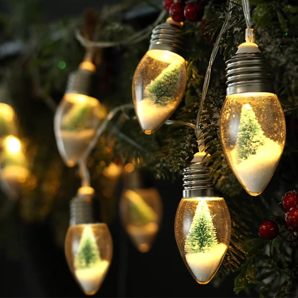 أضواء زينة عيد الميلاد 🎅🎄