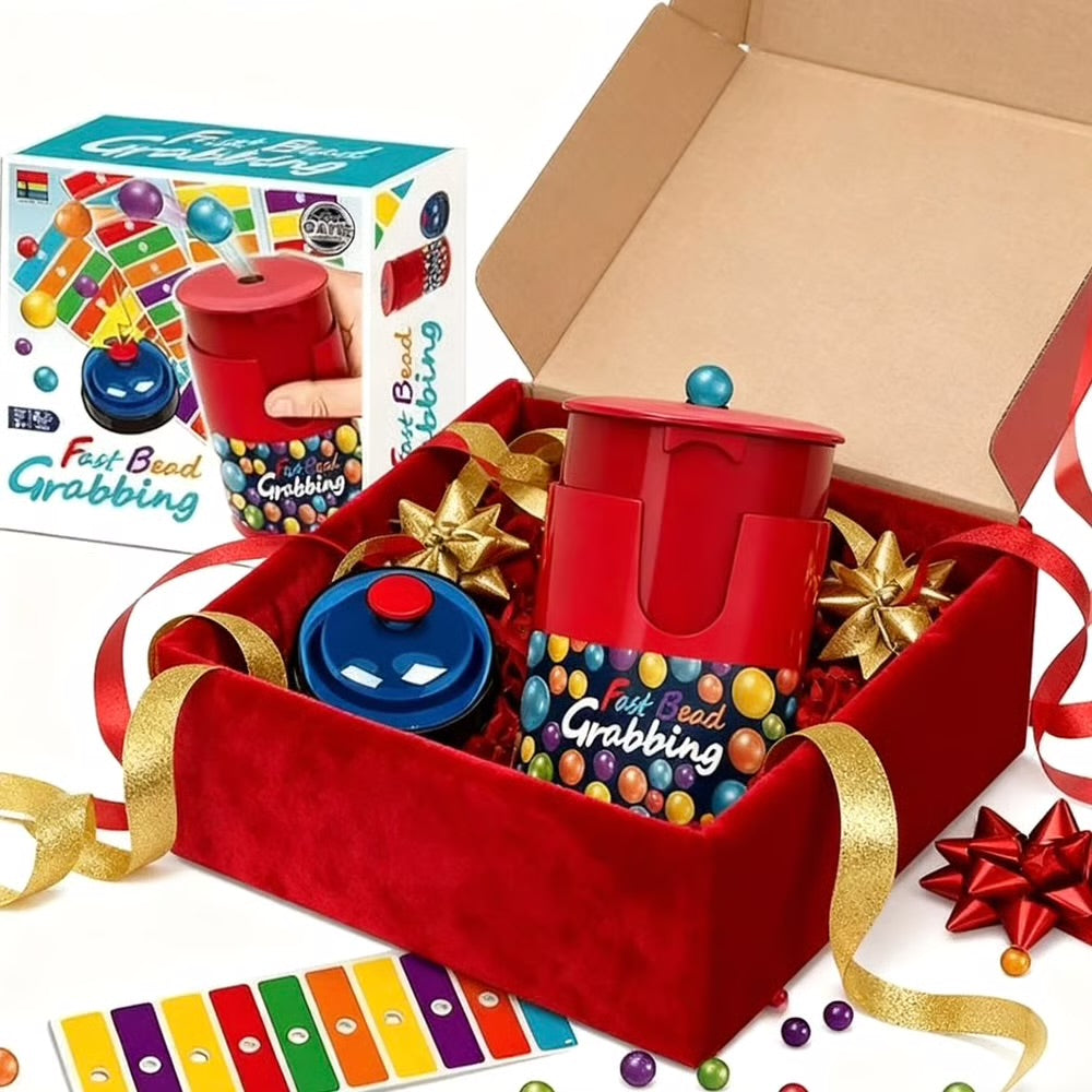 💥Fast Bead Grabbing Match Color Bingo Game🌈