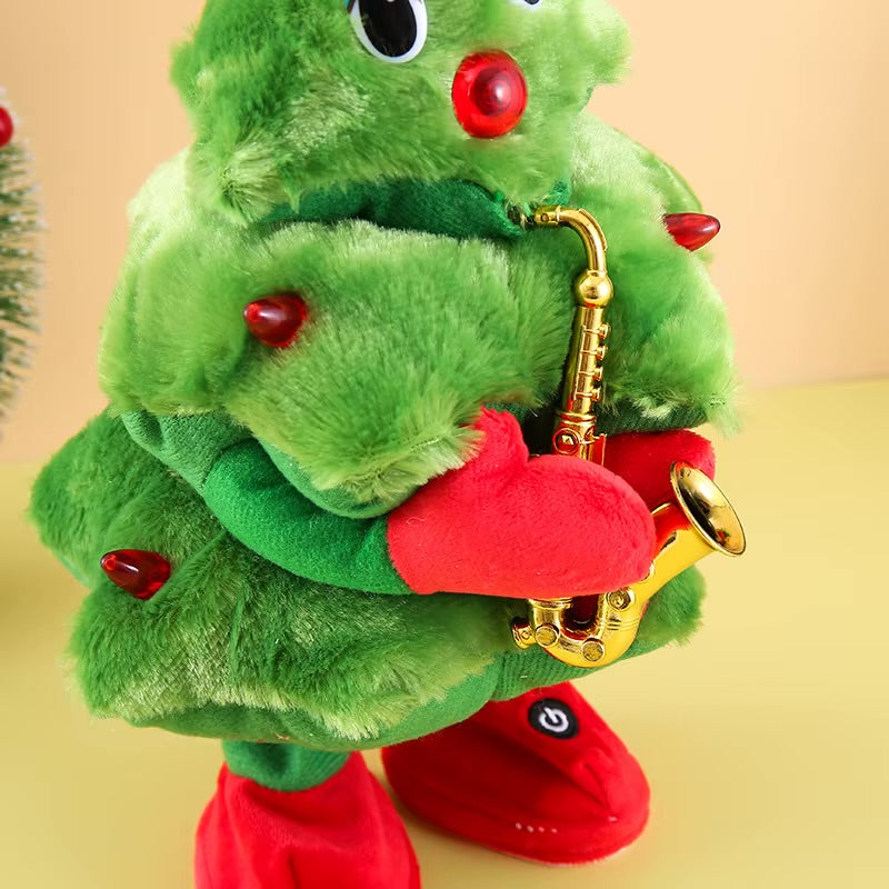 🎄 Electric Singing & Dancing Christmas Tree Plush Toy