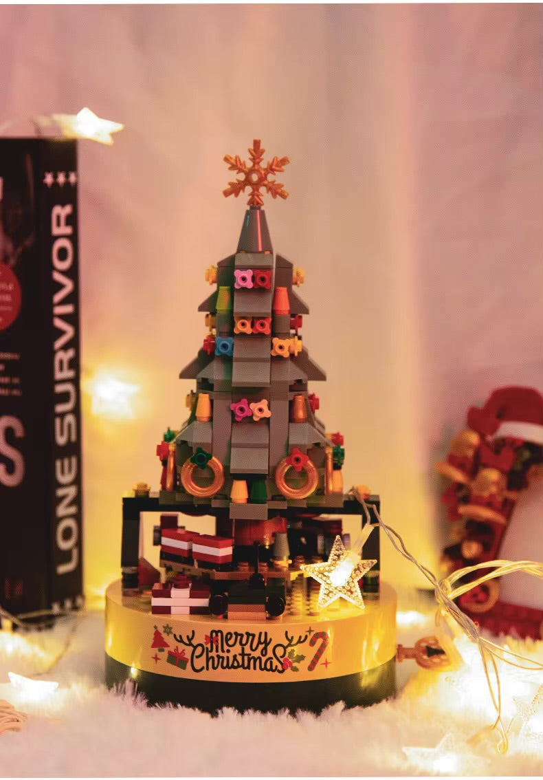 Musical Christmas Tree Building Blocks