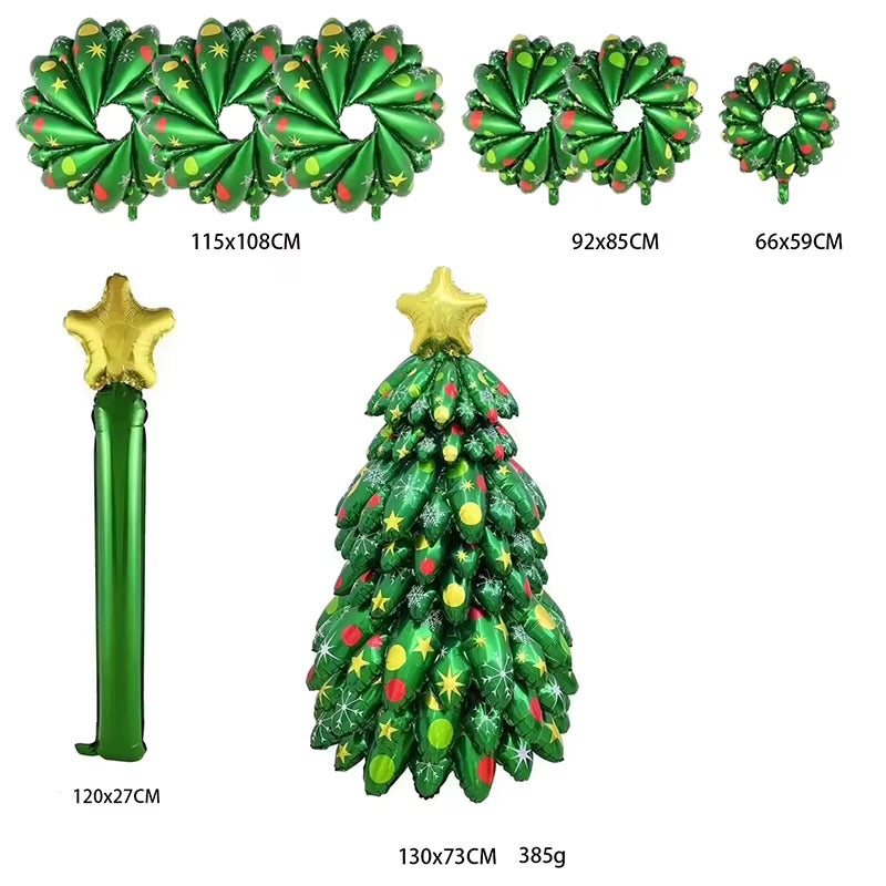 Christmas Tree Foil Balloon for Christmas