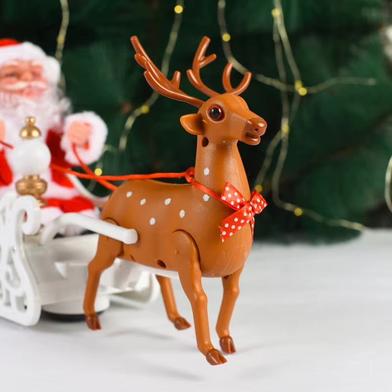 عربة تجرها الغزلان، موسيقى، سانتا كلوز كهربائي، أطفال