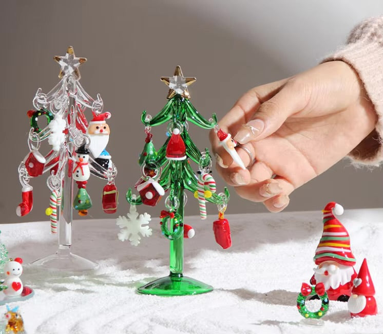 Murano Glass Christmas Decorations Tree