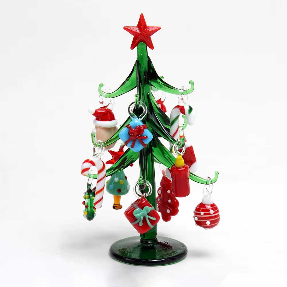Murano Glass Christmas Decorations Tree