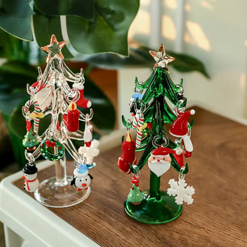 Murano Glass Christmas Decorations Tree