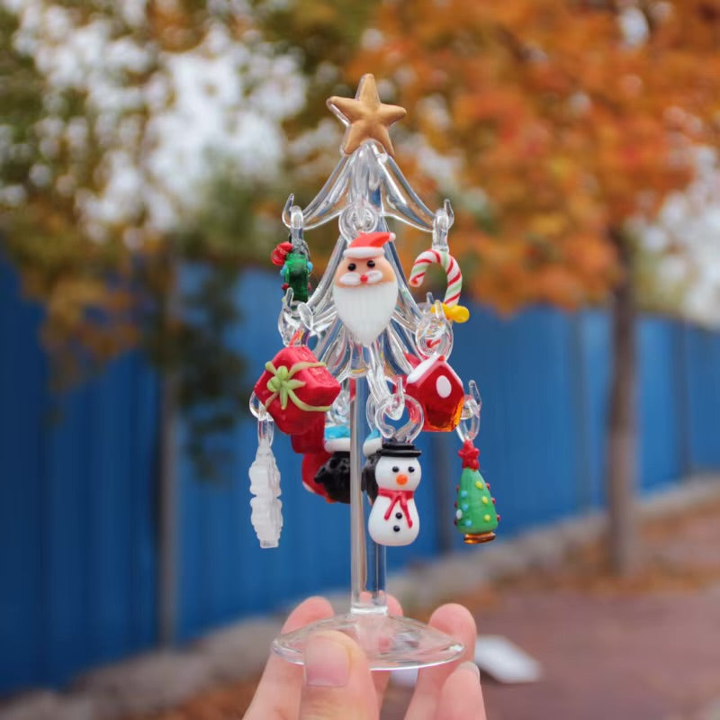 Murano Glass Christmas Decorations Tree