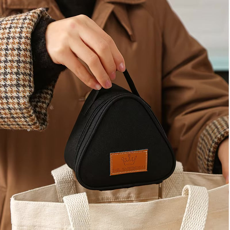 Thermal Insulation Triangle Rice Ball Bag