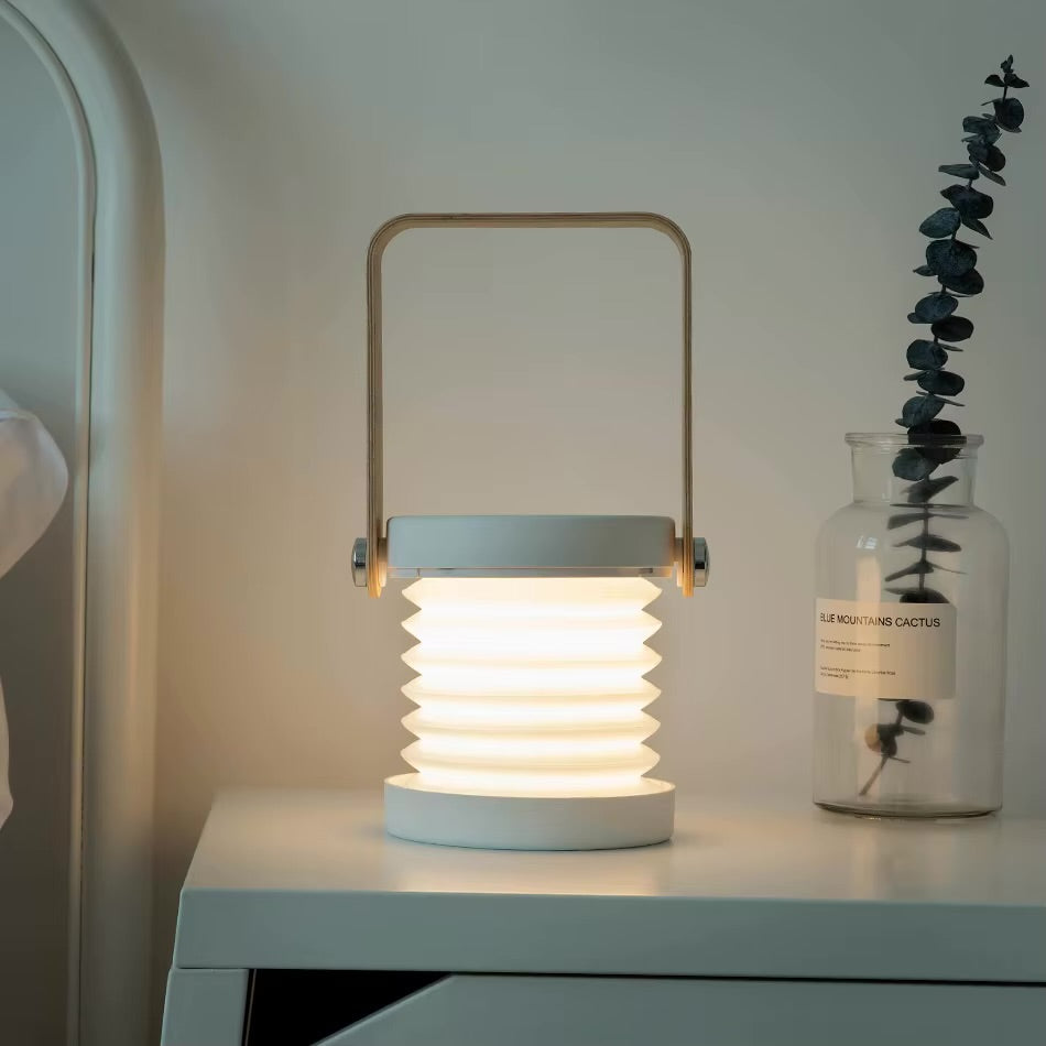 Wireless Chargeable Collapsible LED Portable Lantern
