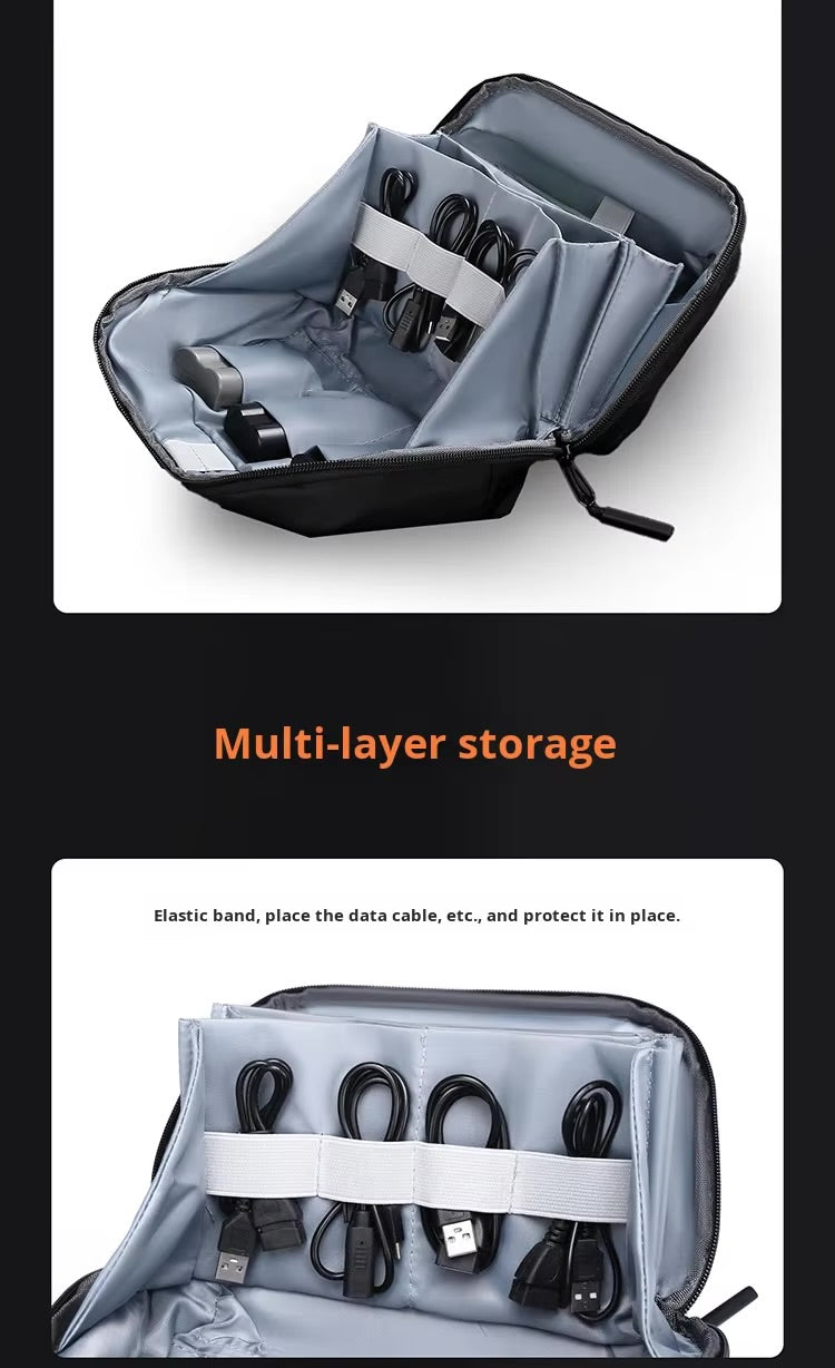 Waterproof Cable Storage Bag – Electronics Organizer