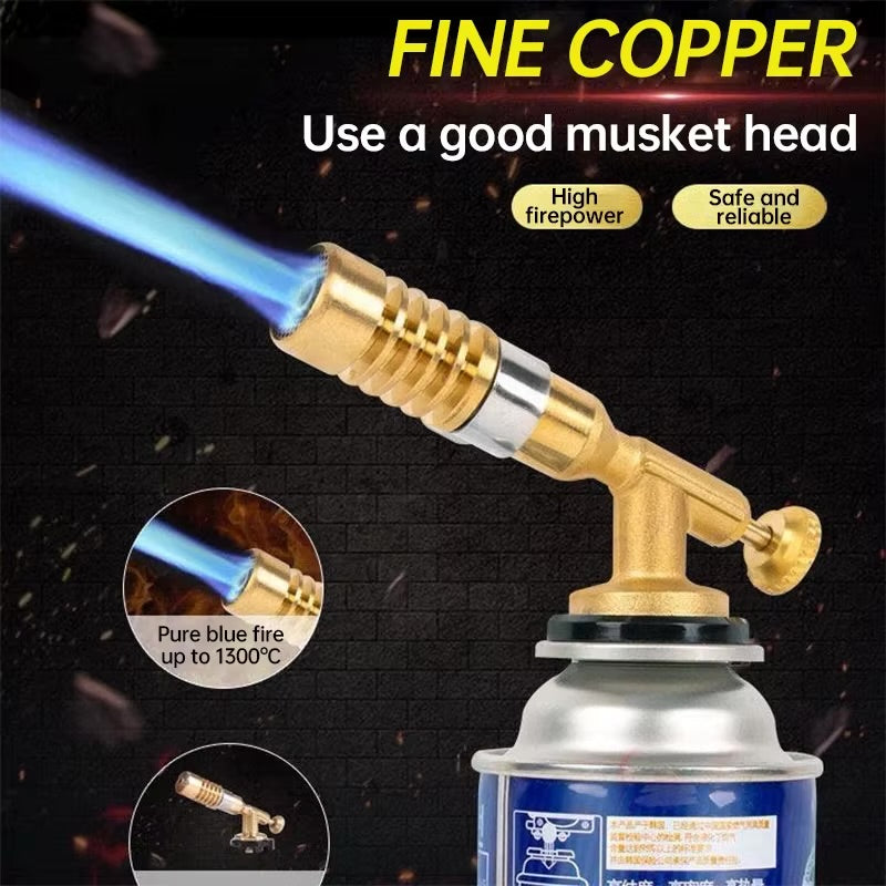 Outdoor Portable Gas Torch – Dual Flame