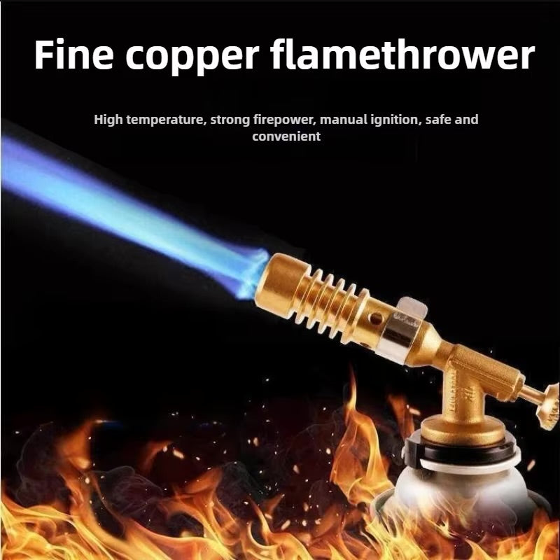 Outdoor Portable Gas Torch – Dual Flame