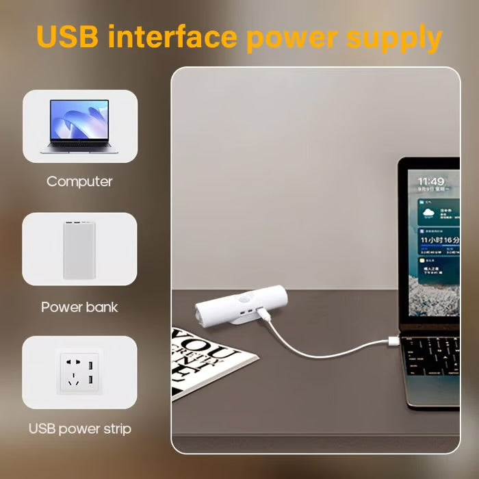 ⏳Rechargeable Smart LED Motion Sensor Ambient Light